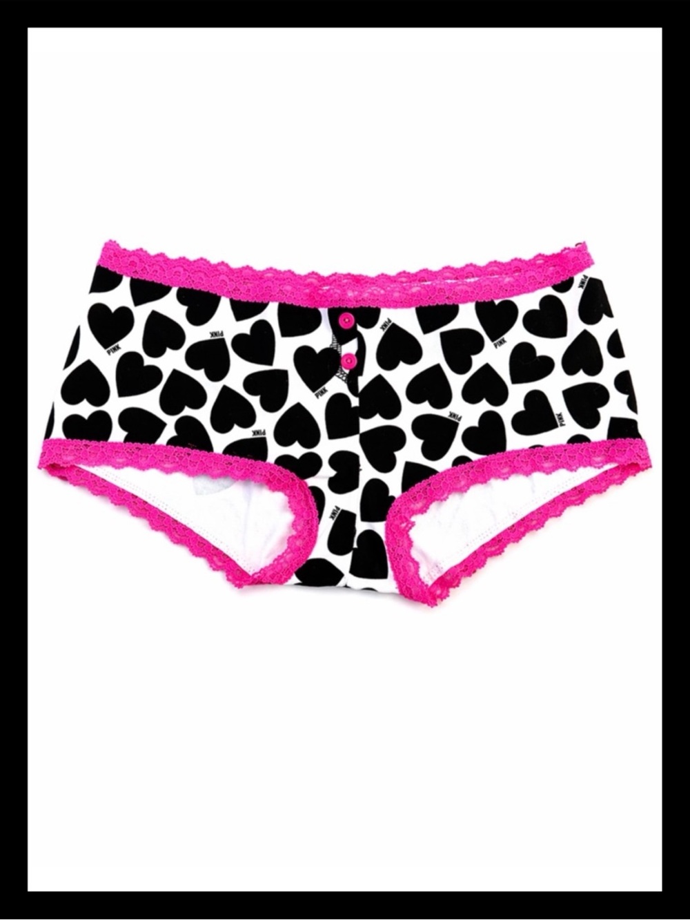 ELR button front boyshort